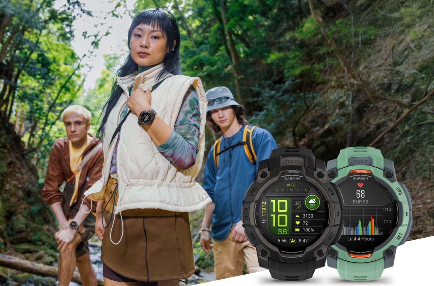 De Garmin Instinct 3 is de outdoorwatch die mannen willen